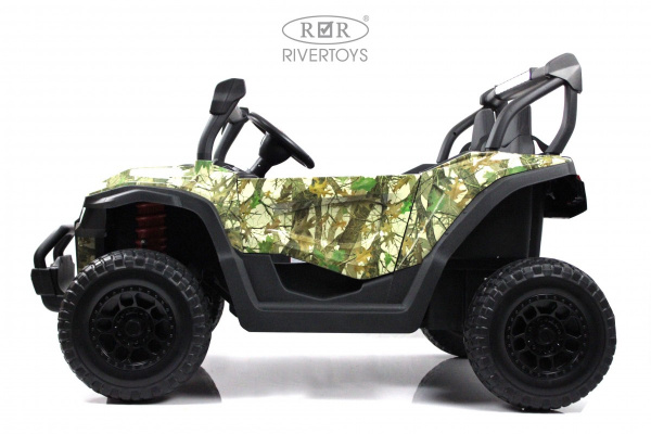 Детский электромобиль P333PP (Buggy) Зеленый камуфляж