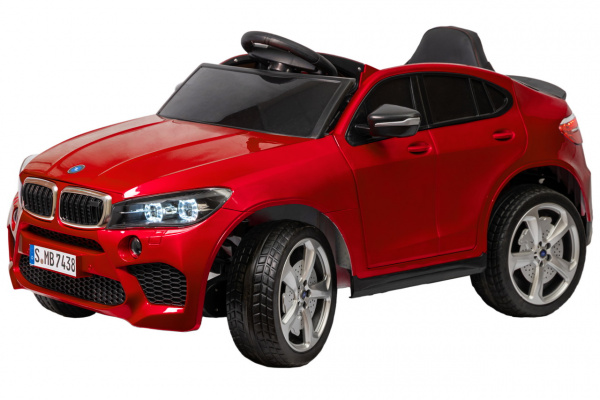 Электромобиль BMW X6 mini 4x4 Красный (краска)