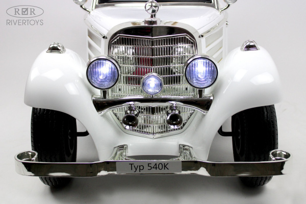 Детский электромобиль Mercedes-Benz Typ 540K (M111MM) белый