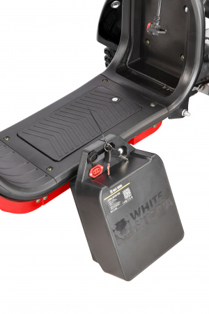 Электроскутер WHITE SIBERIA IKRA 5000W Black