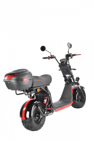 Электроскутер CityCoco White Siberia Pro 2WD 4000W Красный