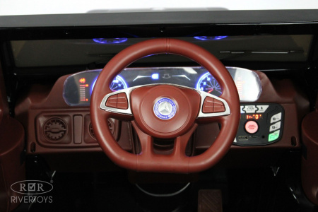Детский электромобиль Mercedes-Benz G65 (E111EE) Черный глянец