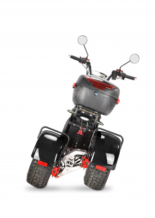 Электроскутер WHITE SIBERIA IKRA 5000W Black