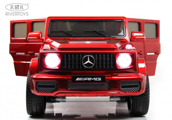 Детский электромобиль Mercedes-Benz G65 (E111EE) Красный глянец