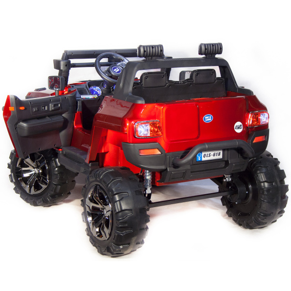 Электромобиль Jeep 4x4 QLS-618 Красный (краска)