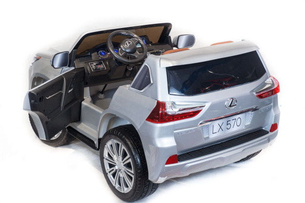 Электромобиль Lexus LX570 Серебро (краска)