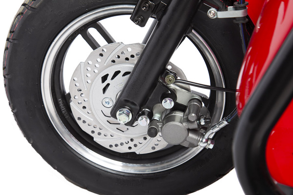 Электротрицикл Rutrike Экипаж Люкс Красный