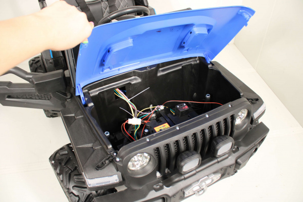 Электромобиль JEEP C555CC 4WD Синий глянец