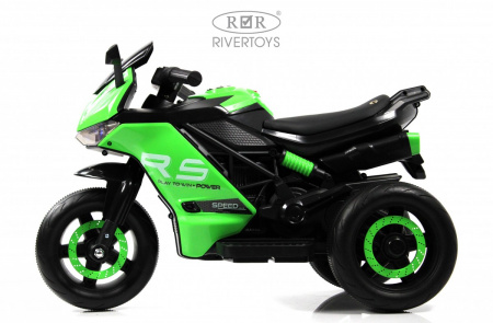 Детский электротрицикл K002PX Зеленый