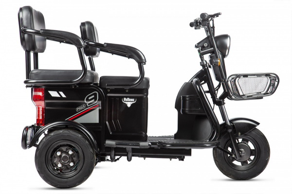Электротрицикл Rutrike Трансформер Черный
