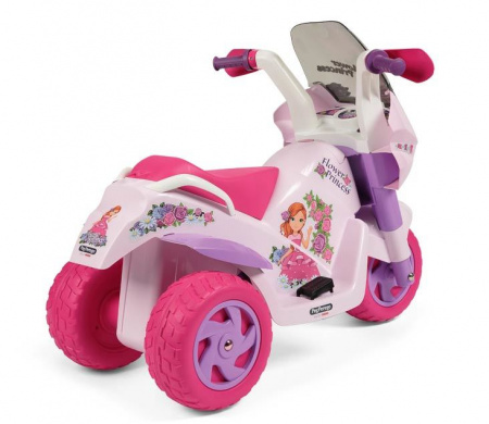 Детский электротрицикл Peg Perego Flower Princess