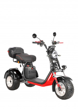 Электроскутер WHITE SIBERIA IKRA 5000W Black
