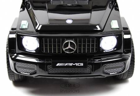 Детский электромобиль Mercedes-Benz G65 (E111EE) Черный глянец