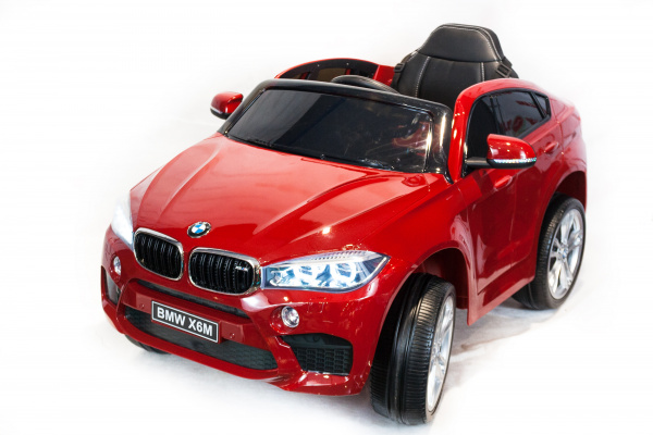 Электромобиль BMW X6M mini Красный (краска)