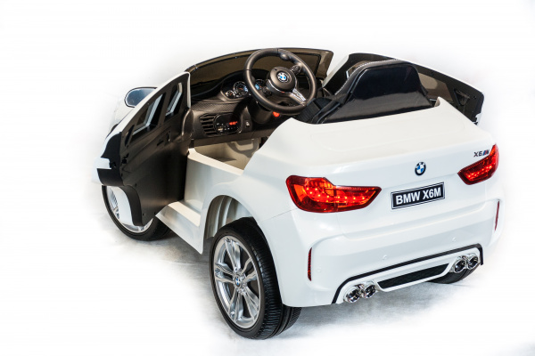 Электромобиль BMW X6M mini Белый