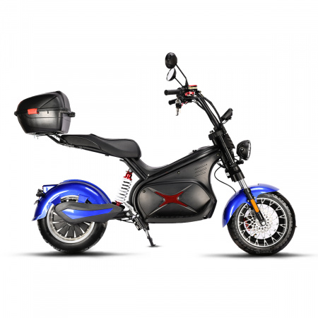 Электроскутер White Siberia BLACK SEA (BLUE) 5000W