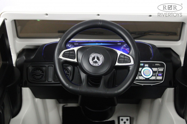 Детский электромобиль Mercedes-Benz G65 (E111EE) Белый