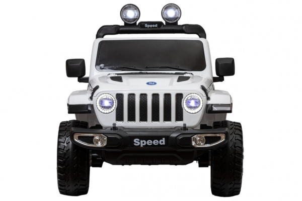 Электромобиль Jeep Rubicon 4х4 Белый