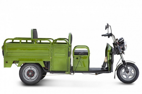 Грузовой электротрицикл Rutrike Вояж-П2 1250 60V 800W Серый
