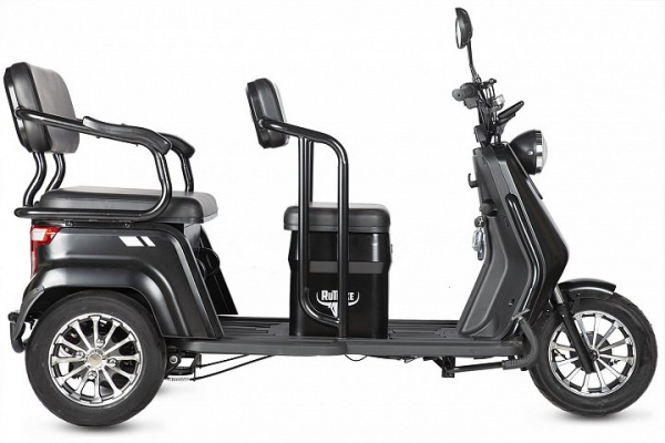 Электротрицикл Rutrike Топик Черный