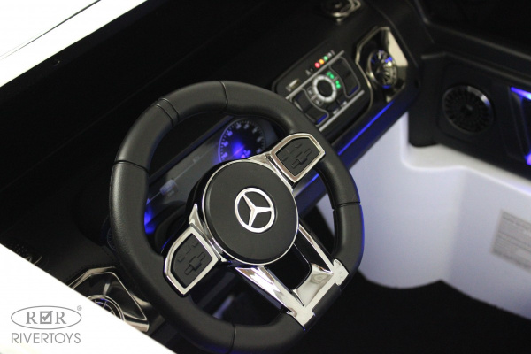 Детский электромобиль Mercedes-AMG G63 (G111GG) Белый